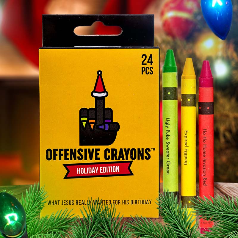 Offensive Crayons Holiday Edition - Offensive Crayons – FRIVVY