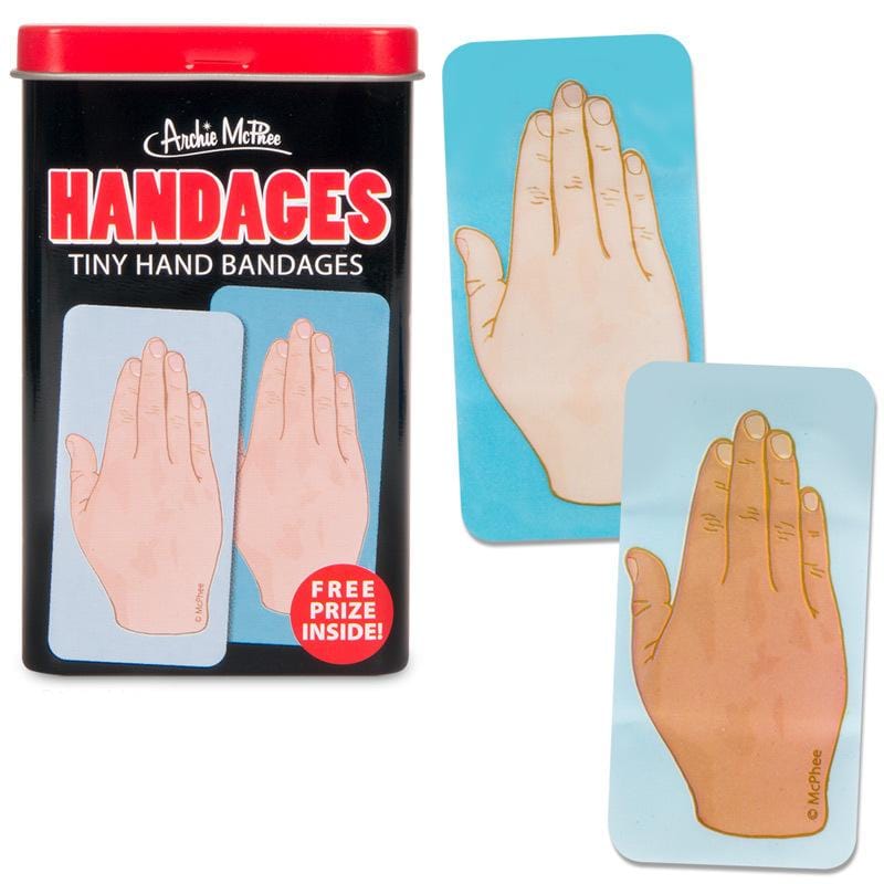 Tiny Hands Handages Bandages - Archie McPhee – FRIVVY