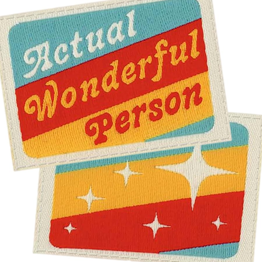 Actual Wonderful Person Tag Socks - BlueQ