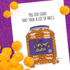 You Did Good, That Took Balls Congratulations Card - Humdrum Paper