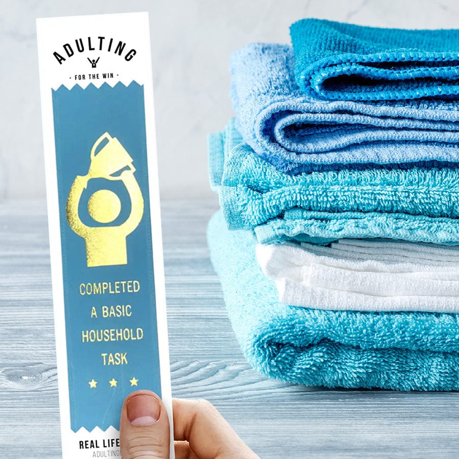 Completed Basic Household Task Award Ribbon