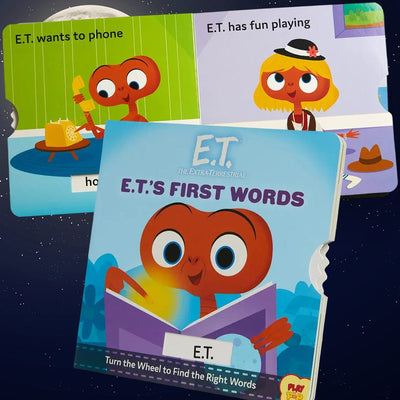 E.T.'s First Words Spinner Baby Board Book