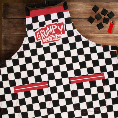 Grumpy Old Man Apron - Blue Q