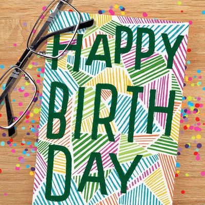 So You Don't Have To Squint Birthday Card - Perpetual Kid