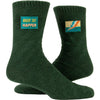Makin' Shit Happen Tag Socks - Blue Q