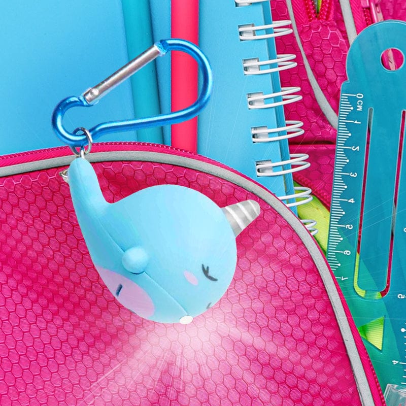 Narwhal Keychain With LED + Sound