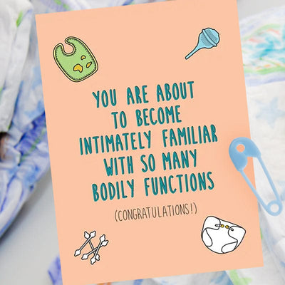 Cheeky Kumquat - New baby Greeting Card