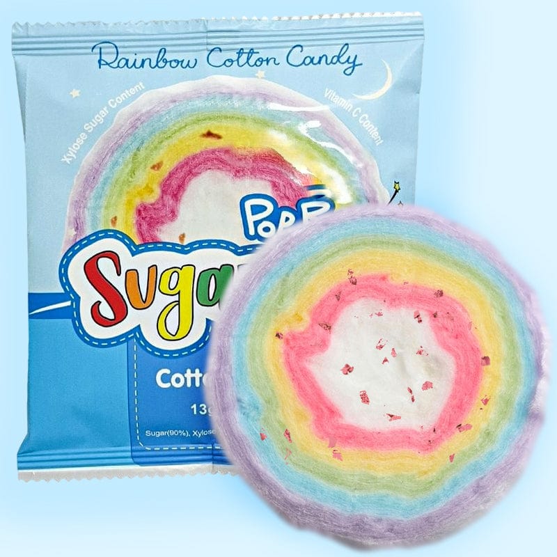 Rainbow Pop Rocks Cotton Candy
