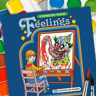 Express Your Feelings Killer Clown Card