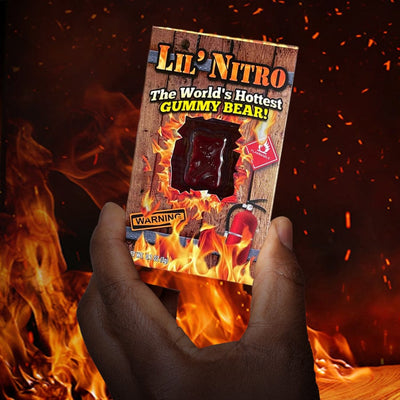 Lil' Nitro - World's Hottest Gummy Bear - Flamethrower Candy