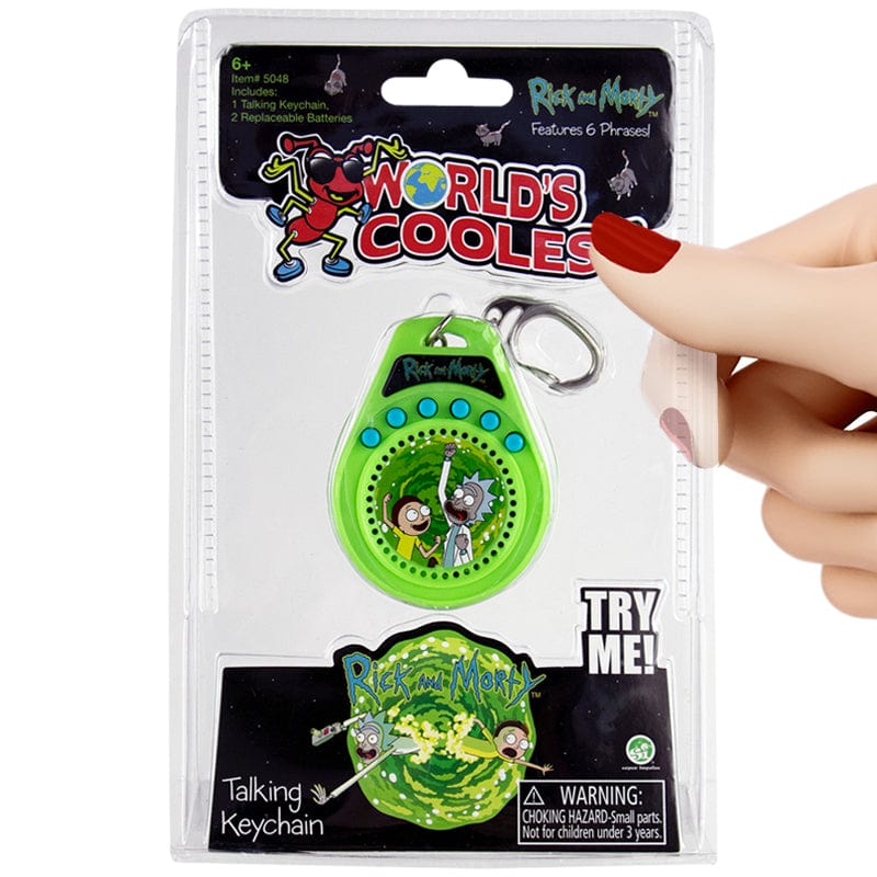 World's Coolest Talking Keychain Rick & Morty - Super Impulse - Toy