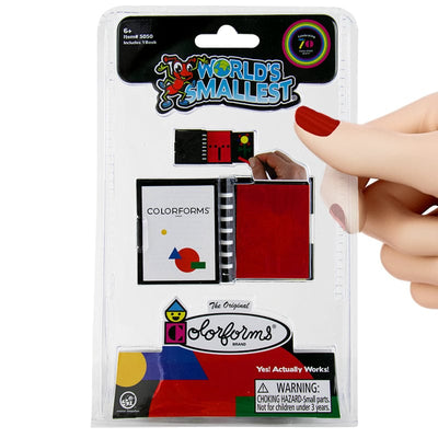 Classic World's Smallest Colorforms - Unique Gift by Super Impulse
