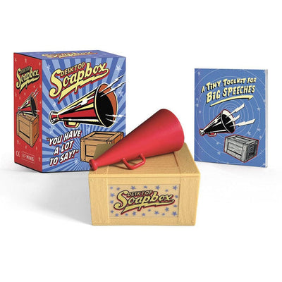 Desktop Soapbox: You Have a Lot to Say - Unique Gift by Running Press
