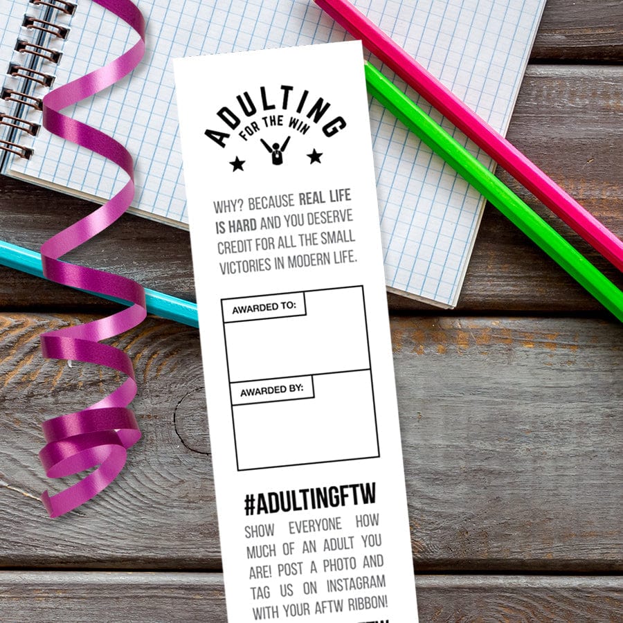 Didn't Order Take-Out, Made Real Food Award Ribbon - Unique Gift by AdultingFTW