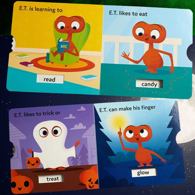 E.T.'s First Words Spinner Baby Board Book - Unique Gift by Insight Editions