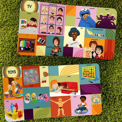 First 100 Words From The 70's Baby Book - Unique Gift by Insight Editions