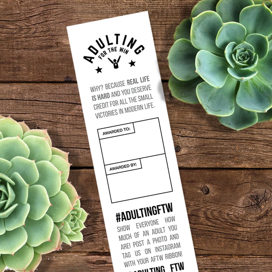 Has The Most Plants Award Ribbon - Unique Gift by AdultingFTW