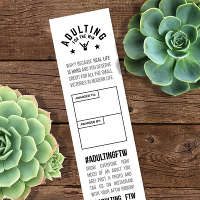 Has The Most Plants Award Ribbon - Unique Gift by AdultingFTW