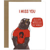 I Don't Want to Be All By Myself Greeting Card - Unique Gift by Modern Printed Matter