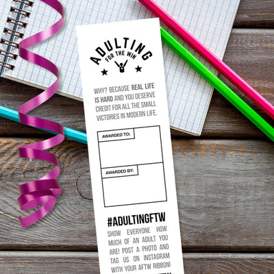 Outstanding Mother Award Ribbon - Unique Gift by AdultingFTW