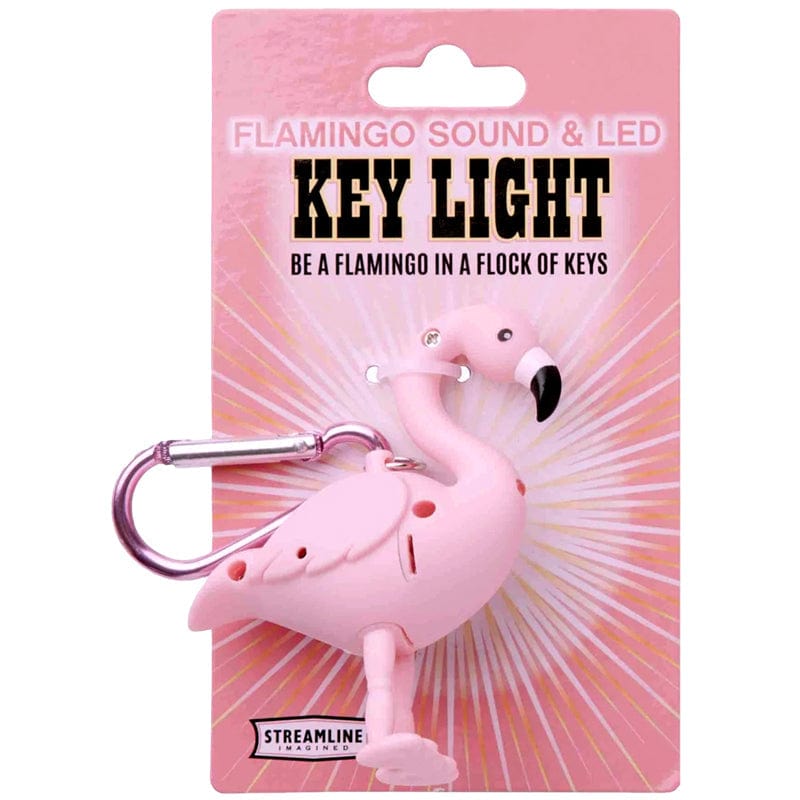 Pink flamingo keychain hotsell