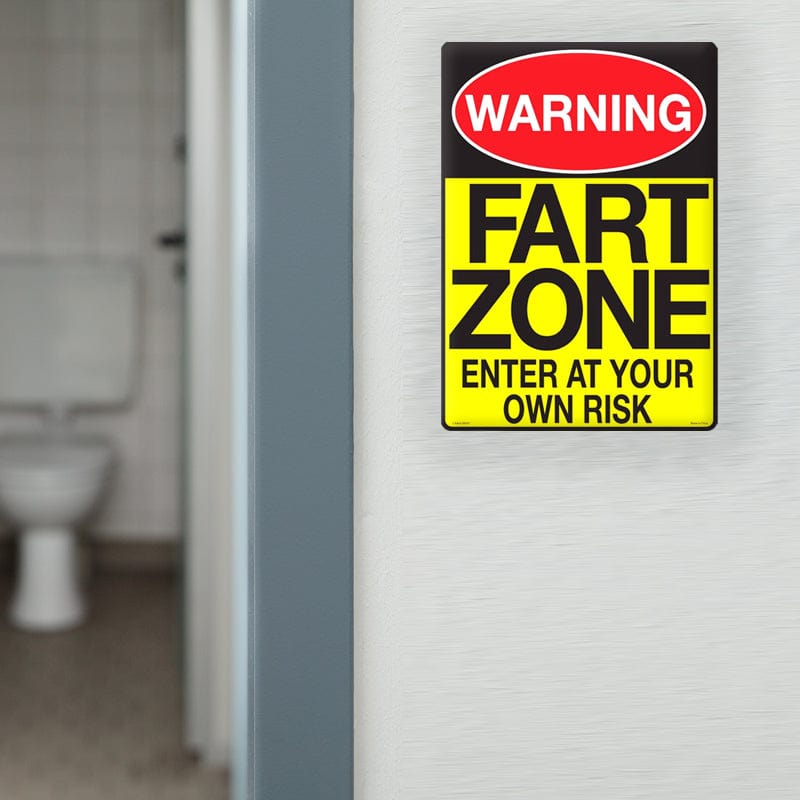 WARNING: FART ZONE Enter at Your Own Risk - Unique Gift by Exclusive