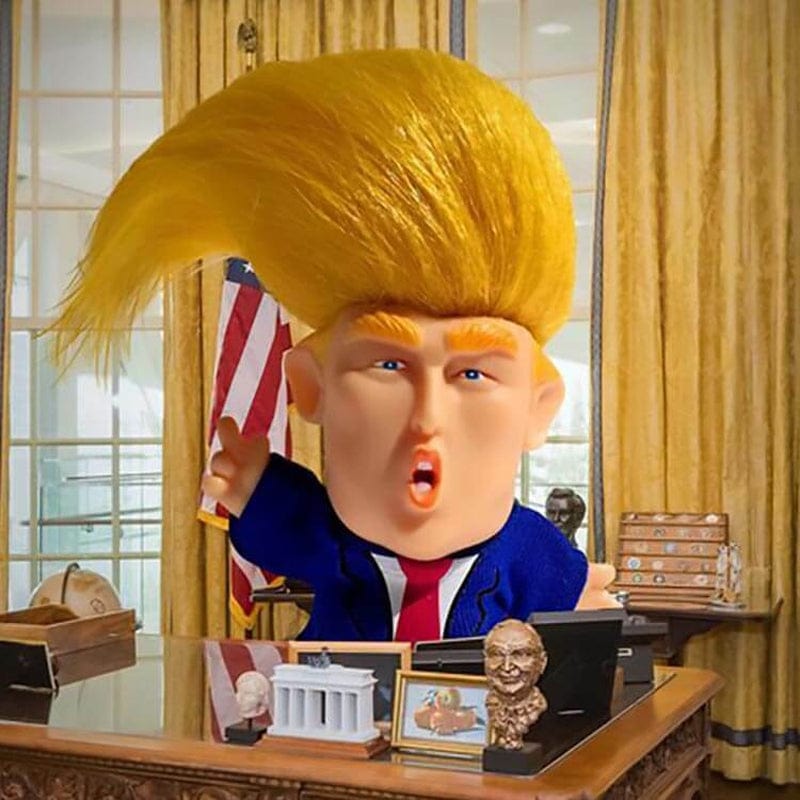 President Donald Trump Toy Doll - Wild Hair Creations President Trump Troll