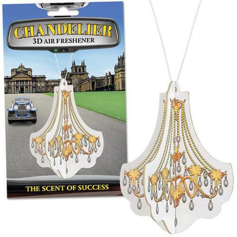 3D Chandelier Air Freshener - Archie McPhee