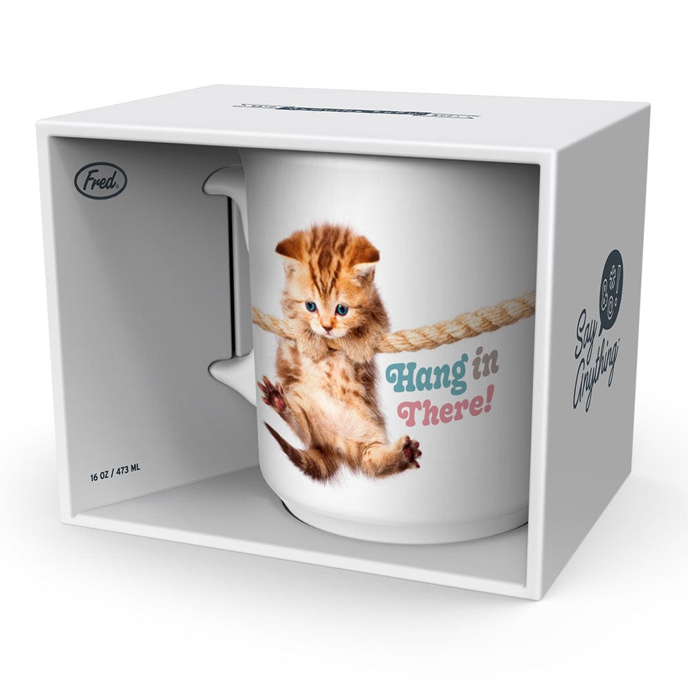 Hang In There Kitten Mug by Fred & Friends