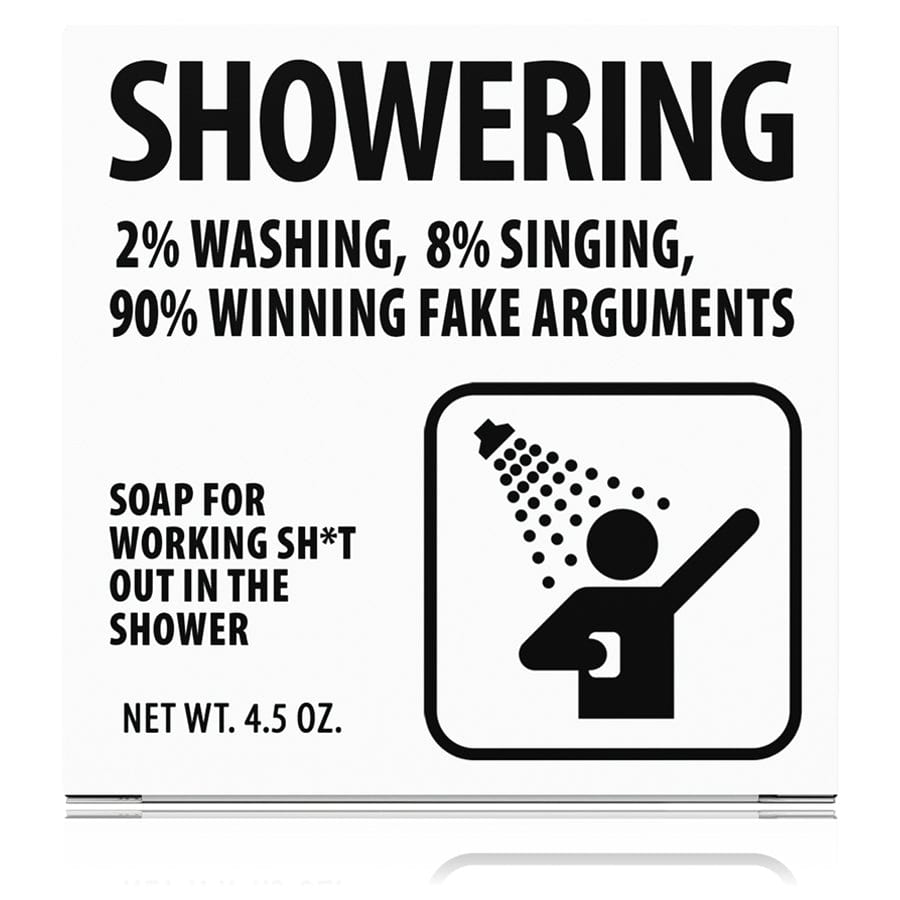 90% Winning Fake Arguments in the Shower Meme Soap - Perpetual Kid