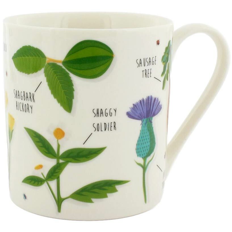 The Ridiculously Rude Plants Mug by Ginger Fox