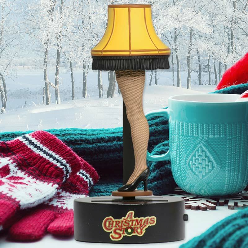 A Christmas Story Leg Lamp Solar Body Knocker - NECA
