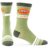 Adult In Training Men's Crew Socks - Blue Q