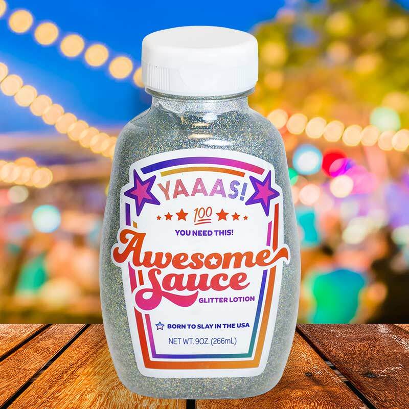 Awesome Sauce Holographic Glitter Lotion - Sunshine & Glitter