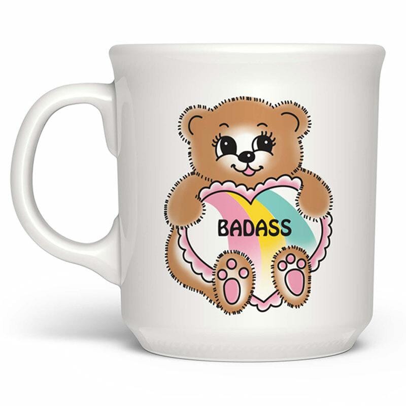Badass Teddy Bear Mug - Fred & Friends