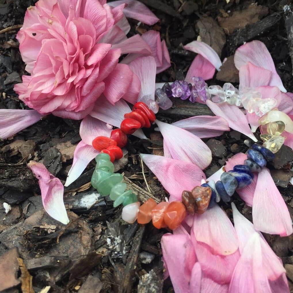 7 Chakra Natural Healing Crystals Bracelet by Perpetual Kid Exclusives at Perpetual Kid