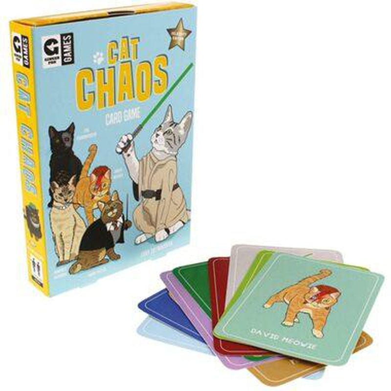 Cat Chaos Card Game by Ginger Fox at Perpetual Kid