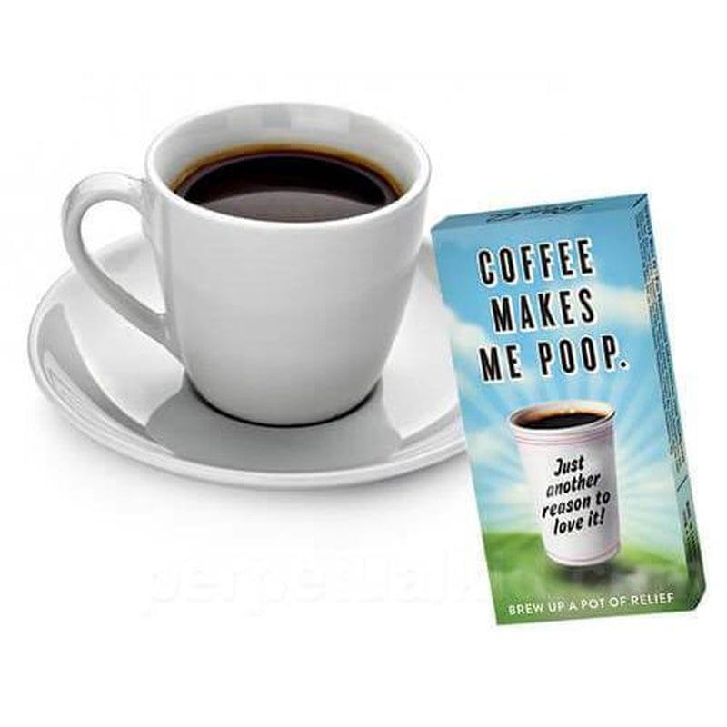 Coffee Makes Me Poop Gum by Blue Q at Perpetual Kid