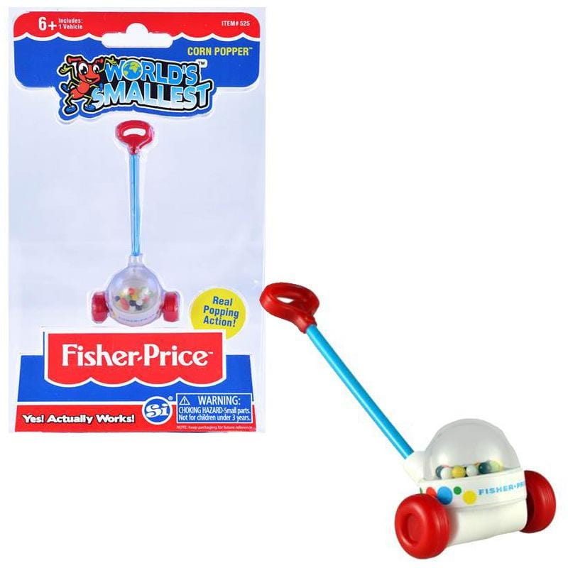 Official World's Smallest Fisher-Price Corn Popper by Super Impulse at Perpetual Kid
