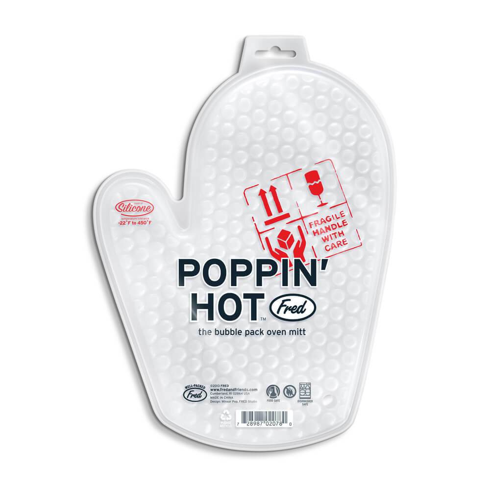 Poppin' Hot Oven Mitt by Fred & Friends at Perpetual Kid