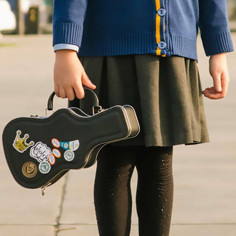 Rockstar Guitar Case Lunch Box by SuckUK at Perpetual Kid