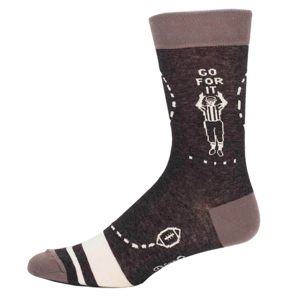 Sunday Football Nothing Else Matters Men's Socks by Blue Q at Perpetual Kid