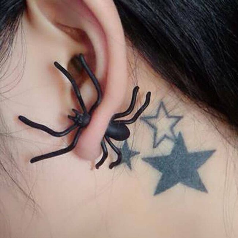 Through The Ear Terror-Antula Spider Earring by Perpetual Kid Exclusives at Perpetual Kid
