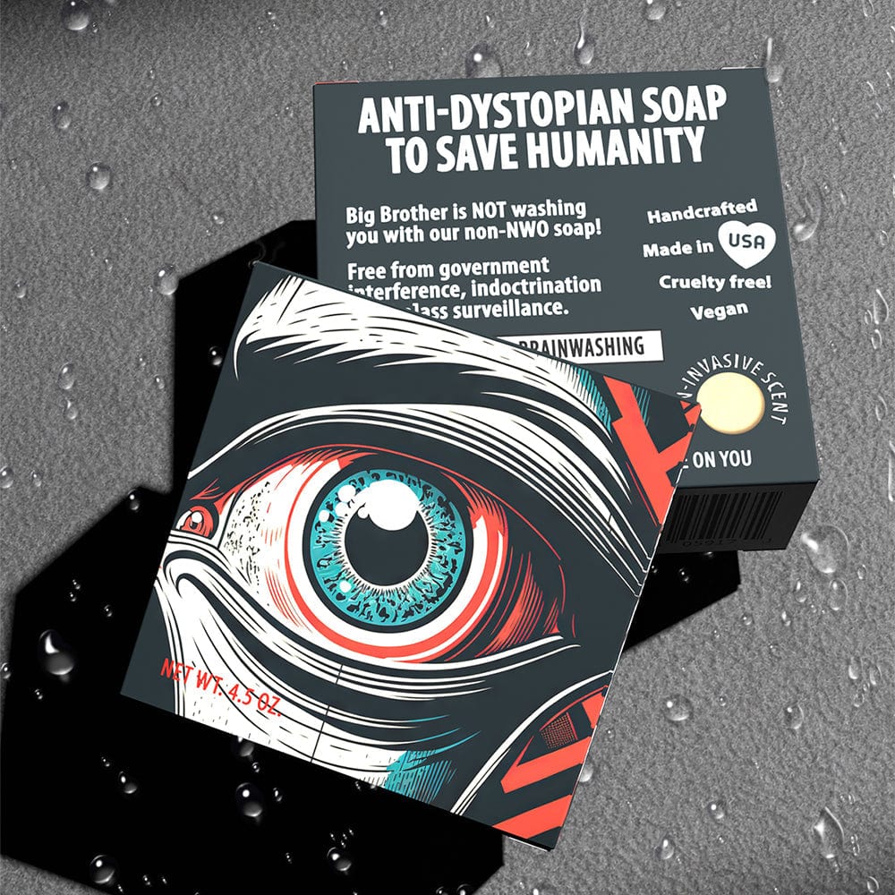 Conspiracy Theory Big Brother Soap - Unique Gift by Totally Cheesy