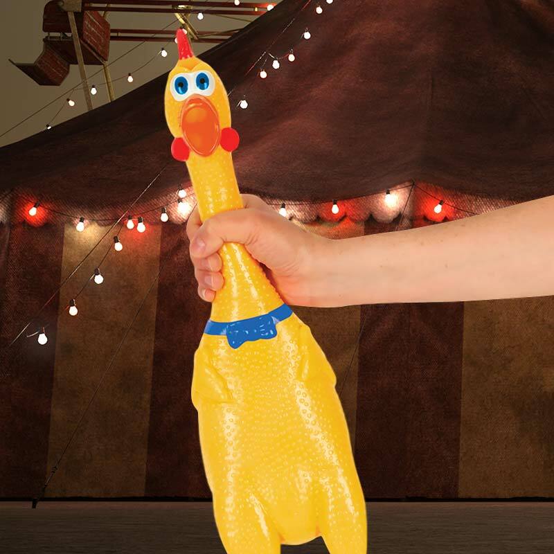 Biggest + Loudest Rubber Chicken - Archie McPhee