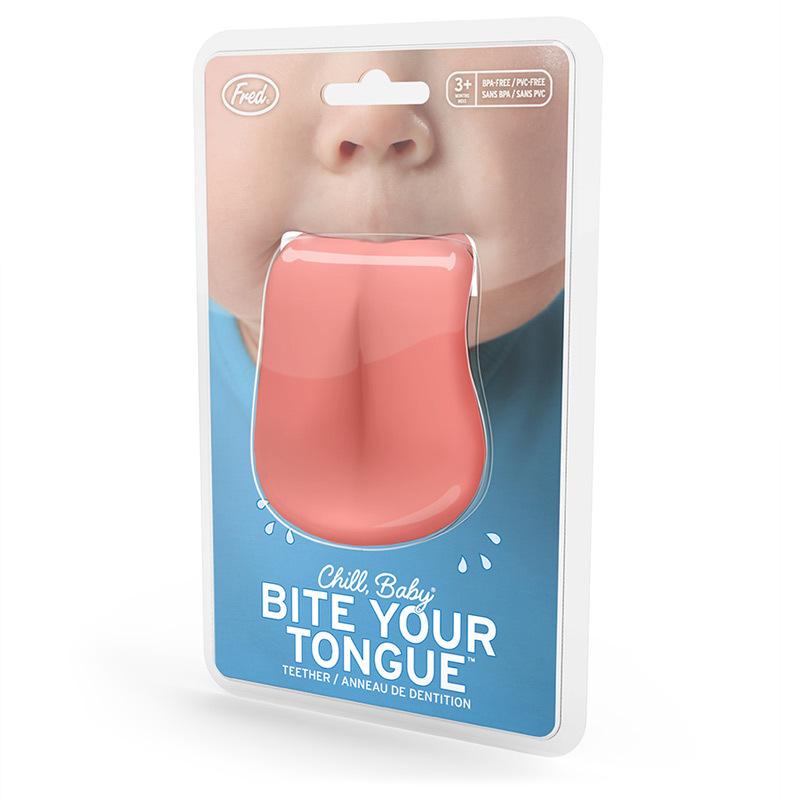 Bite Your Tongue Teether - Fred & Friends