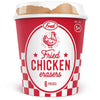 Bucket of Fried Chicken Erasers - Fred & Friends