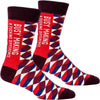 Busy Making A F*cking Difference Men's Socks - Blue Q