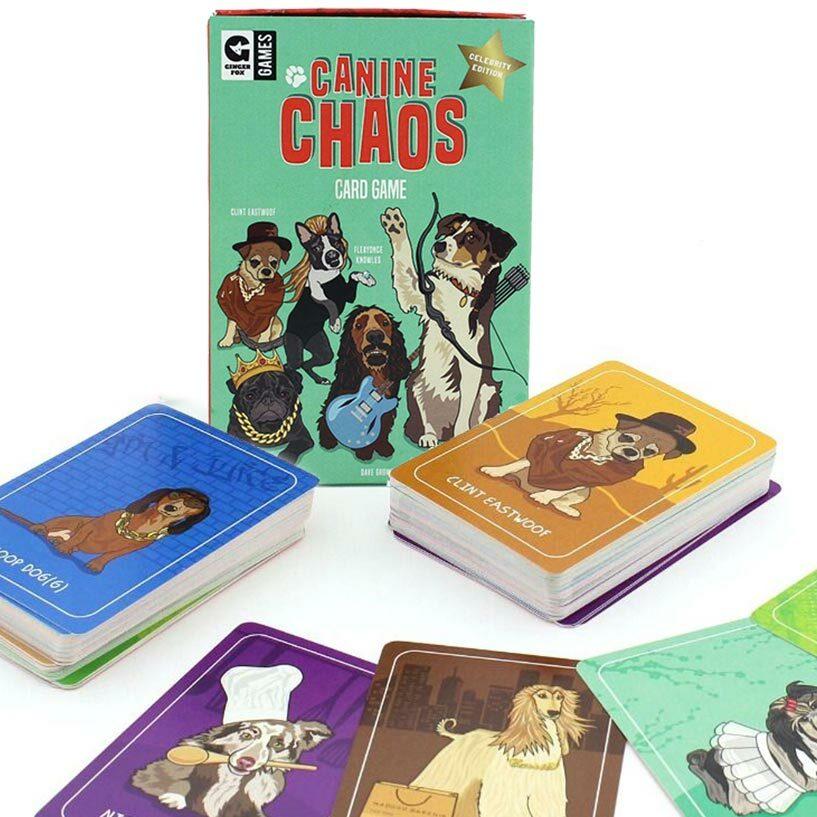 Canine Chaos Card Game - Ginger Fox