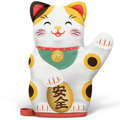 Feline Lucky Oven Mitt Cat Fred
